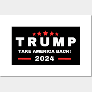 Donald Trump Take America Back Election 2024- The Return Posters and Art